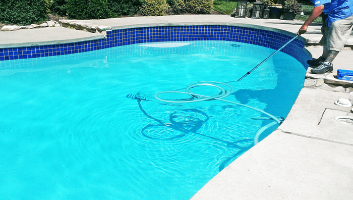 How to vacuum a pool with a sand filter